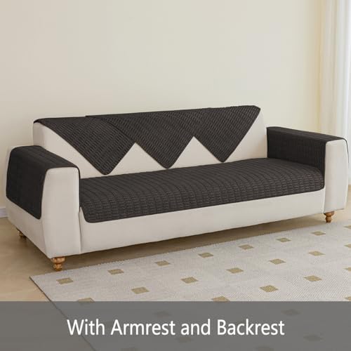Muamar Sofa Cover Dog Mat Pet Pad 30x70 Inch Coffee
