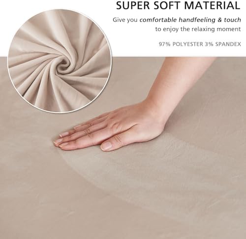 NICEEC Super Soft Sofa Slipcover with Skirt