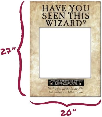 Conquest Journals Harry Potter Photo Prop 27x20 Azkaban Wanted Poster