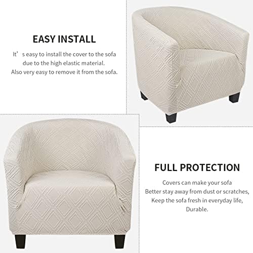Waterproof Club Chair Slipcover for Living Room