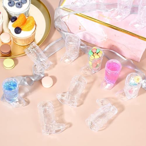 2025 12 Pcs Western Cowboy Boot Shot Glasses