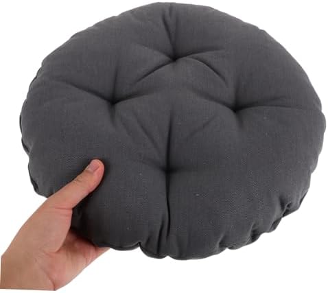 PRETYZOOM Padded Round Barstool Seat Cover Elastic Non-Slip Deep Footstool Cover