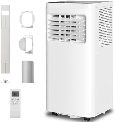 3-in-1 Portable Air Conditioner 10000BTU Cools 450 Sq Ft
