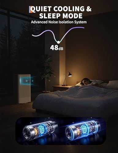MilleLoom 8000 BTU Portable Air Conditioner