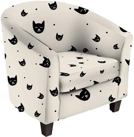 PEKJI Halloween Armchair Slipcover for Club Chairs 1