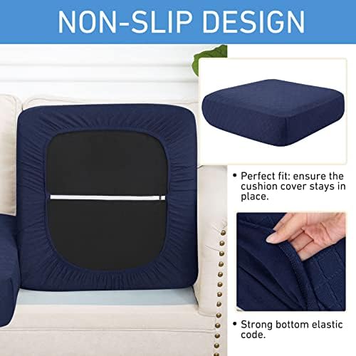 hyha Outdoor Couch Cushion Covers 2 Pack Navy