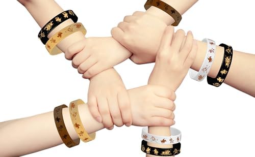 CupaPlay 24PCS Polo Themed Rubber Bracelets