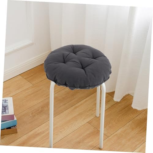 PRETYZOOM Padded Round Barstool Seat Cover Elastic Non-Slip Deep Footstool Cover