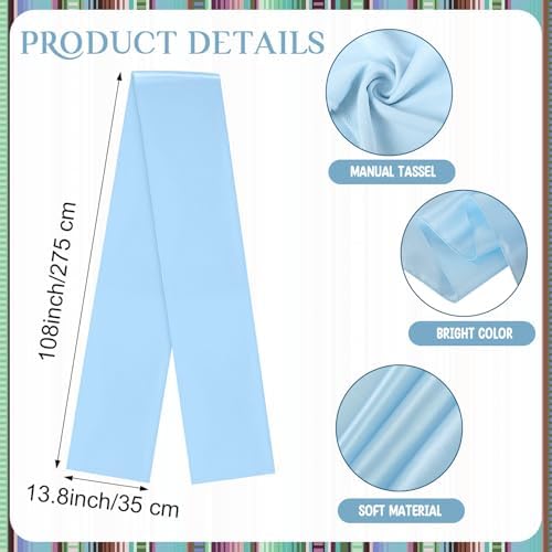 Newwiee 108 Pcs Spandex Chair Sashes with Buckle 1