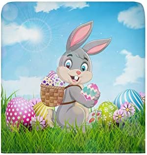 Easter Bunny Dining Chair Covers Set of 4