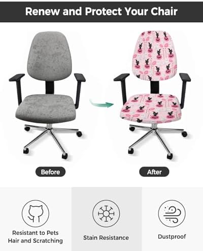 Halloween Office Chair Cover 2 Piece Set 1