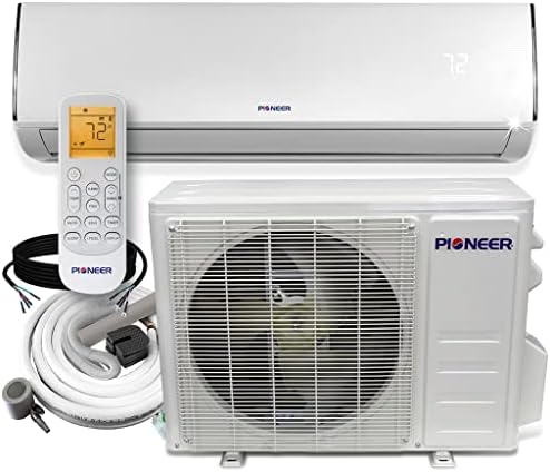 Pioneer Diamante Series Ductless Mini Split Air Conditioner Inverter Heat Pump Full Set