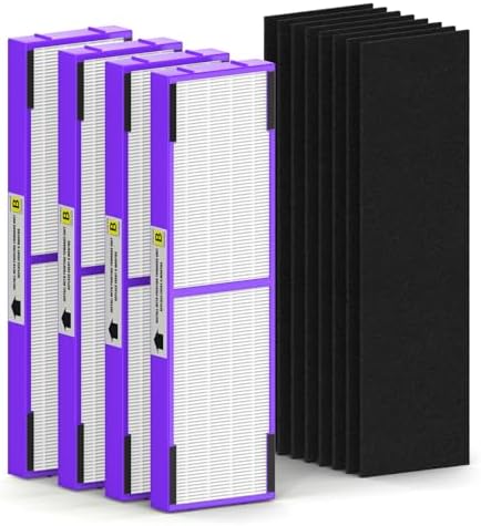 SAKEGDY 4 Pack FLT4850PT HEPA Filter Pet Replacement
