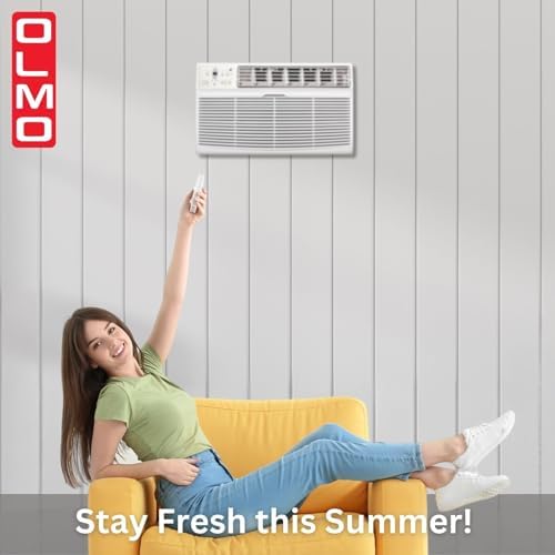 OLMO 12000 BTU Wall Air Conditioner Cooling Only