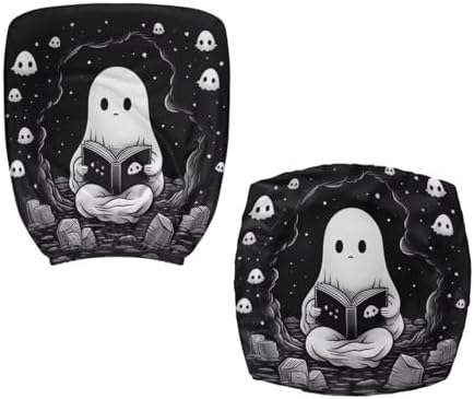 Cute Ghost Design Office Chair Covers 2 Piece