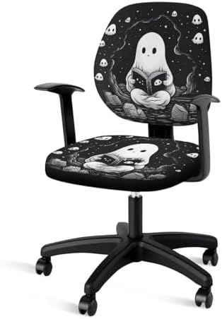 Cute Ghost Design Office Chair Covers 2 Piece