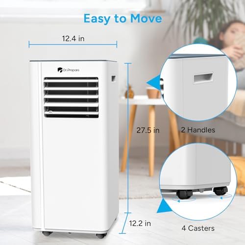 DRPREPARE 8000 BTU Portable AC with WiFi