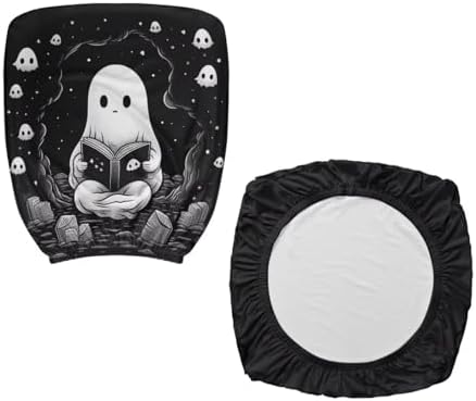 Cute Ghost Design Office Chair Covers 2 Piece