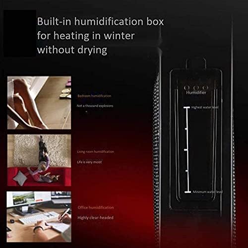 Wangfeng Electric Space Heater with Drying Rack and Humidifier 2000W
