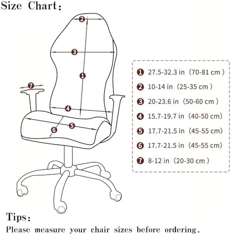 FORCHEER Gaming Chair Cover Set Green for Adults 1