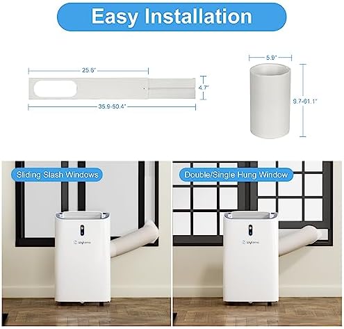Wiytamo 14000 BTU Portable Air Conditioner for 700 Sq Ft Room
