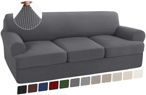 Turquoize 4 Piece T Cushion Sofa Slipcovers 1
