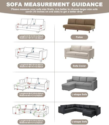 Beacon Pet Couch Cover Washable Water-Resistant for Dogs and Cats
