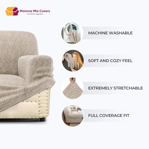 PAULATO BY GAICO Chaise Lounge Cover - Beige Vento
