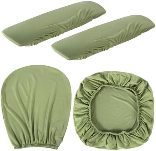 Tallew 4 Pcs Office Chair Covers Set
