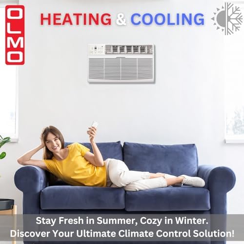 Olmo TTW 12000 BTU Wall Air Conditioner with Heating and Smart Control 1
