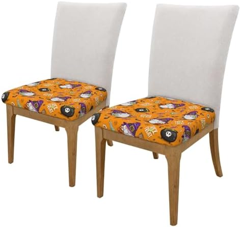 Halloween Witches Gnome Print Chair Seat Covers