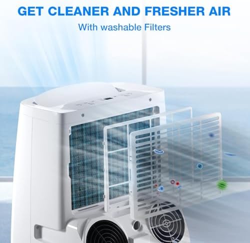 Air Choice 14000 BTU Portable Air Conditioner with Remote and Window Kit