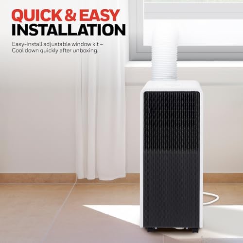 Honeywell 13500 BTU Slim Portable AC with Fan and Dehumidifier 1