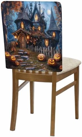 Halloween Dining Chair Slipcover Set of 4