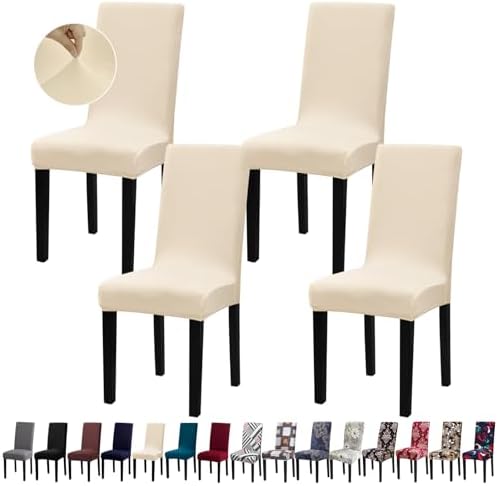 Fafua Dining Chair Covers - Stretch Set of 4