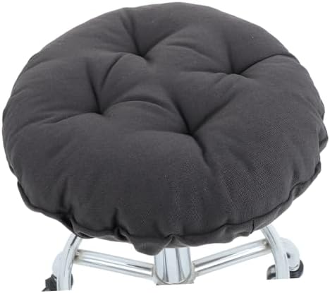 Cabilock Padded Round Stool Cover with Elastic Edge