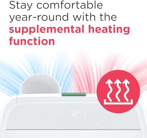 Frigidaire 4-in-1 Smart Portable AC with Wi-Fi and Heat