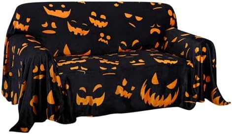Easy-Going 80X118 inch Halloween Loveseat Sofa Cover