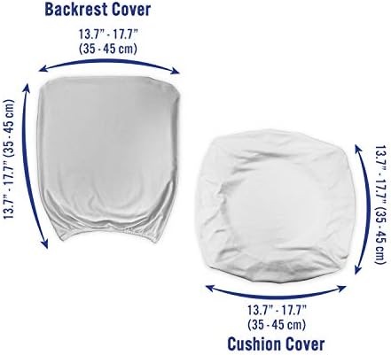 Ambesonne Pirates Office Chair Slipcover with Jolly Roger Pattern 1