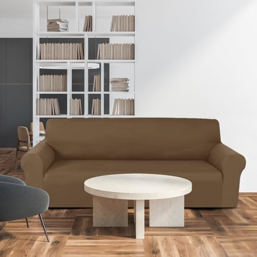 Peryiter 3 Pcs Slipcover Set for Couch Furniture Covers