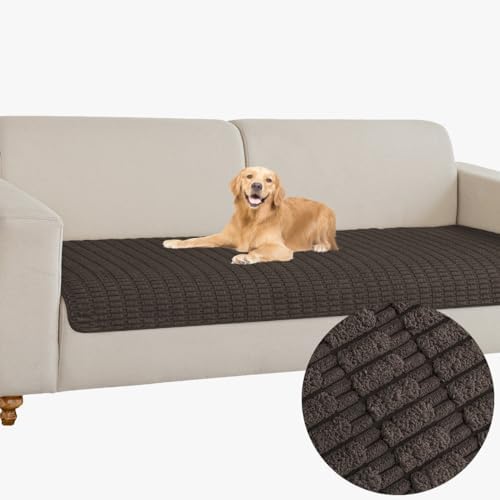 Muamar Sofa Cover Dog Mat Pet Pad 30x70 Inch Coffee