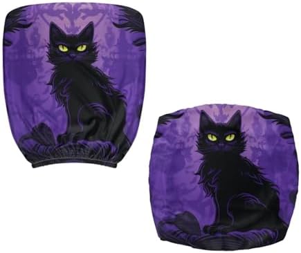 Black Cat Halloween Chair Cover for Office or Home