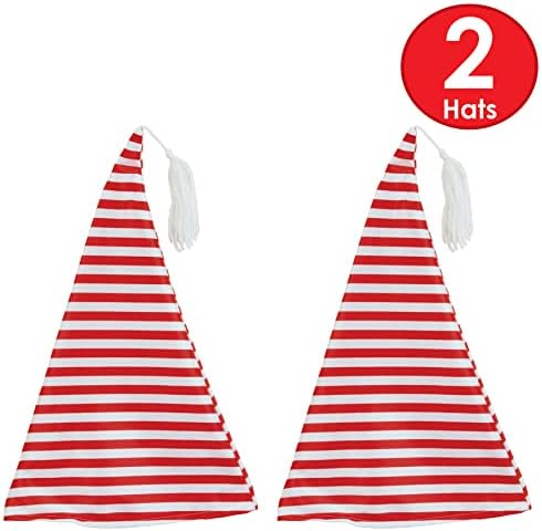 Beistle Christmas Hats Santa and Mrs Claus for Festive Events