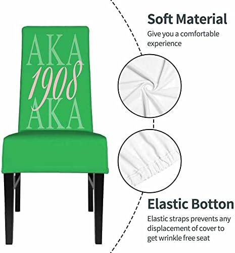 Numland Hip Hop Style Dining Chair Cover 1 Pack