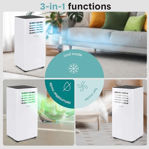 SereneLife Portable Air Conditioner 8000 BTU