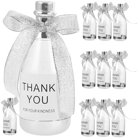 VILLCASE 12pcs Mini Wine Bottle Candy Boxes for Parties 1
