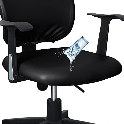lygooh Waterproof Seat Cover for Rotating Office Chair