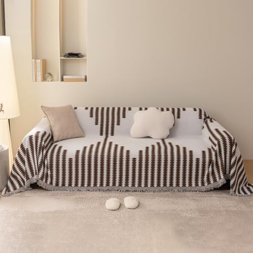 VClife Boho Sofa Cover with Tassel Design