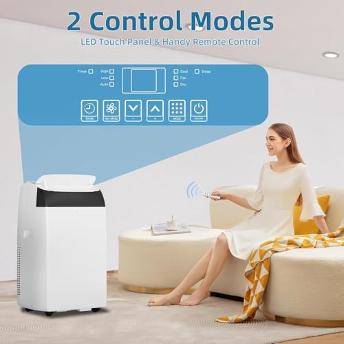 14000 BTU Portable Air Conditioner for Large Room