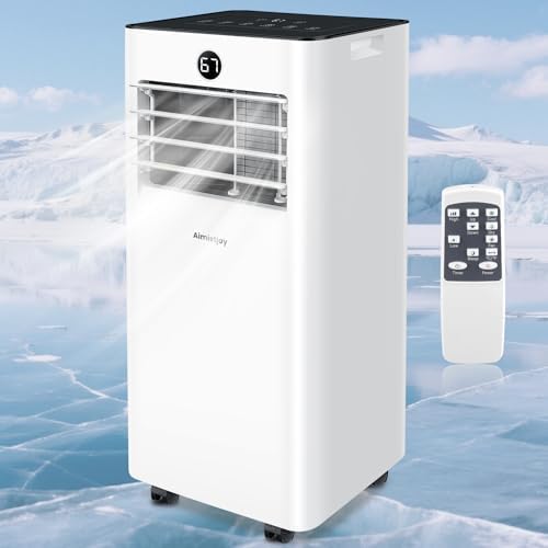 10000 BTU Portable AC Unit with Remote Fan Sleep Timer